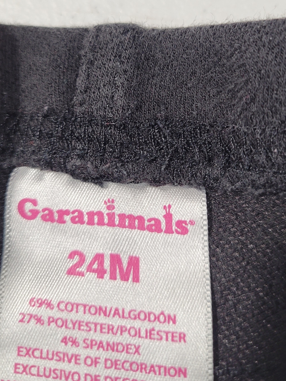 Garanimals Black Kids Chinos - Stretch Pull-On Pants - Picture 2 of 3